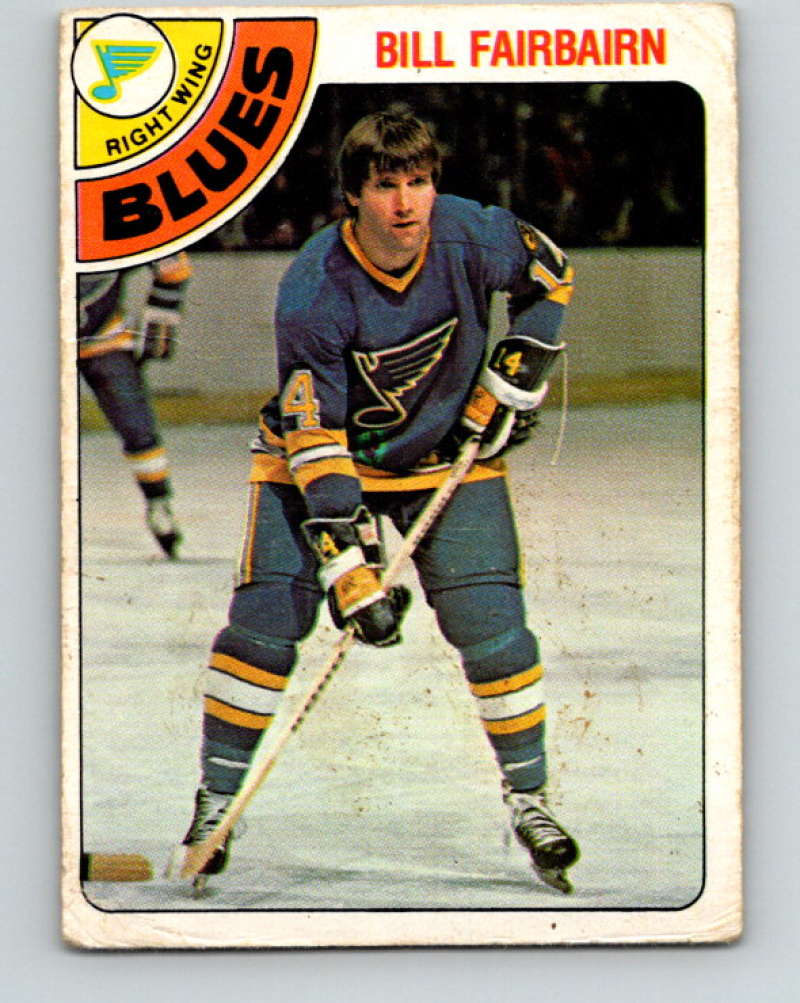 1978-79 O-Pee-Chee #267 Bill Fairbairn  St. Louis Blues  8566 Image 1