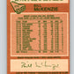 1978-79 O-Pee-Chee #275 Bill McKenzie  Colorado Rockies  8574