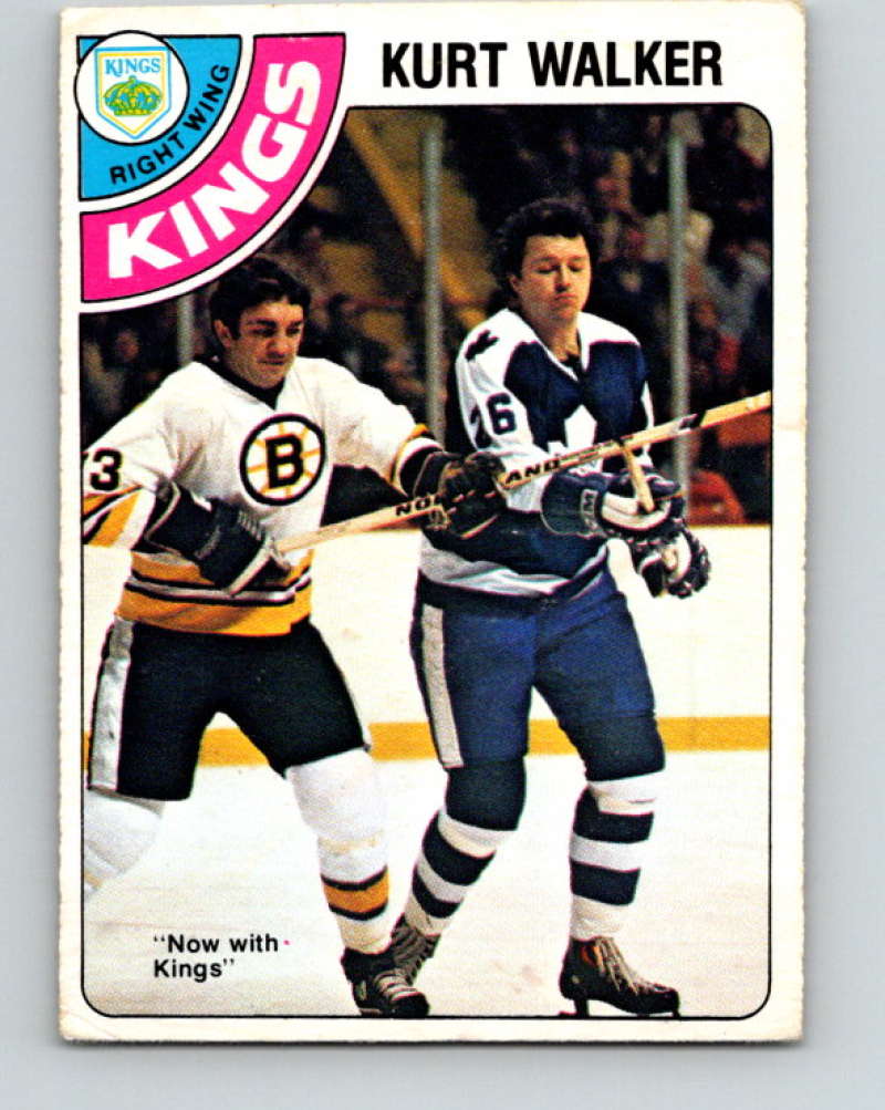 1978-79 O-Pee-Chee #282 Kurt Walker  RC Rookie Los Angeles Kings  8581 Image 1