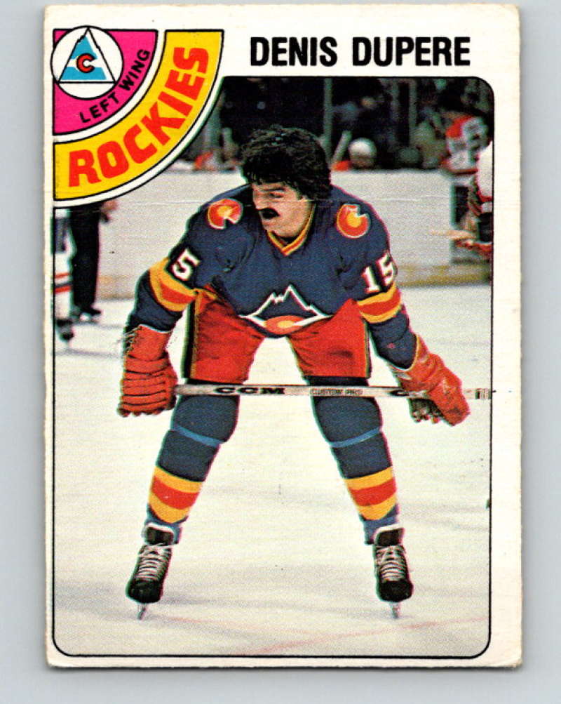 1978-79 O-Pee-Chee #283 Denis Dupere  Colorado Rockies  8582 Image 1