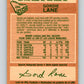 1978-79 O-Pee-Chee #284 Gord Lane  Washington Capitals  8583