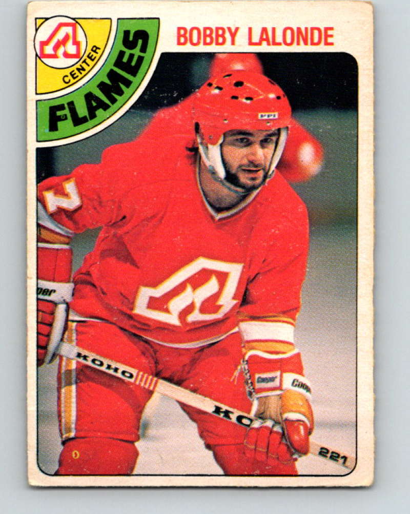 1978-79 O-Pee-Chee #285 Bobby Lalonde  Atlanta Flames  8584 Image 1