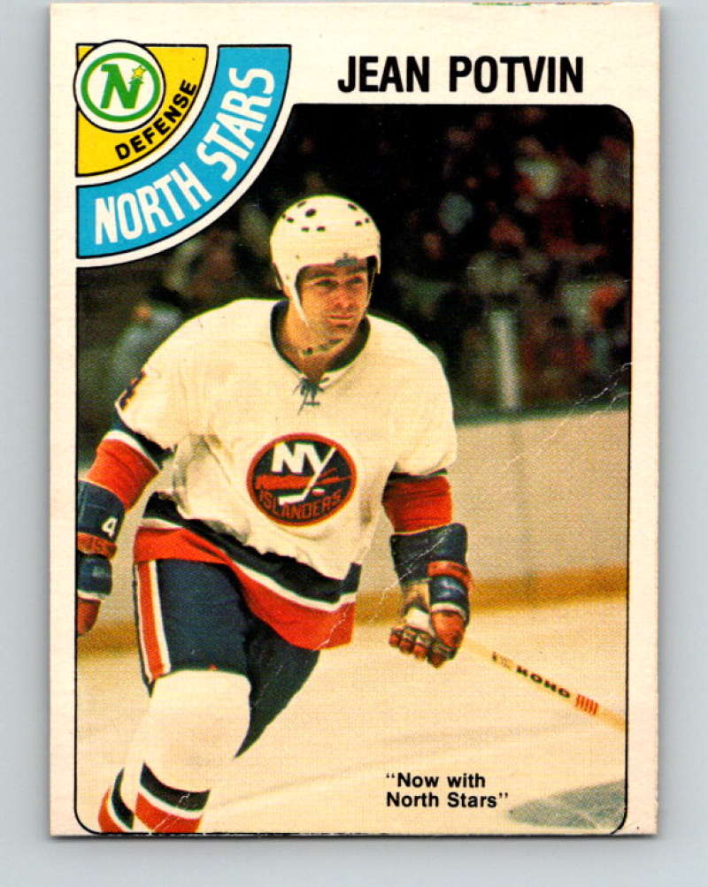 1978-79 O-Pee-Chee #287 Jean Potvin  Minnesota North Stars  8586 Image 1