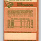 1978-79 O-Pee-Chee #289 Dave Hutchison  Toronto Maple Leafs  8588