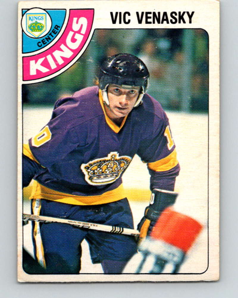 1978-79 O-Pee-Chee #321 Vic Venasky  Los Angeles Kings  8620