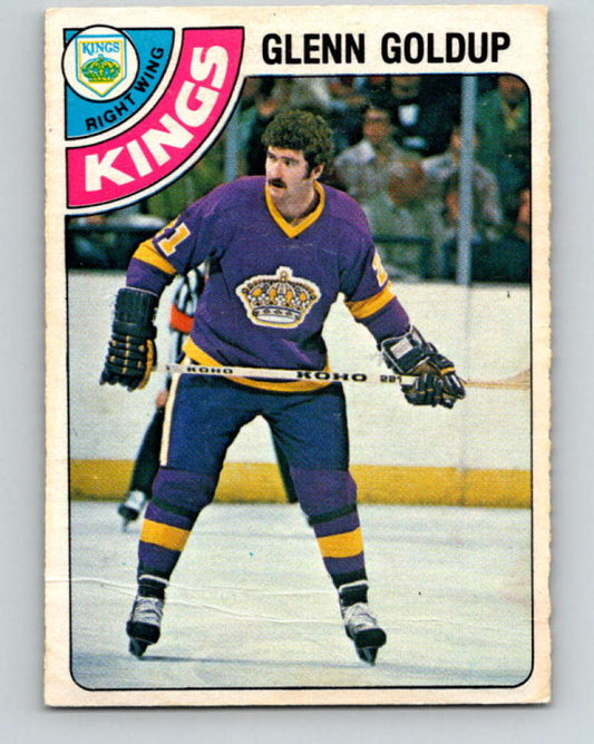 1978-79 O-Pee-Chee #337 Glenn Goldup  Los Angeles Kings  8636 Image 1