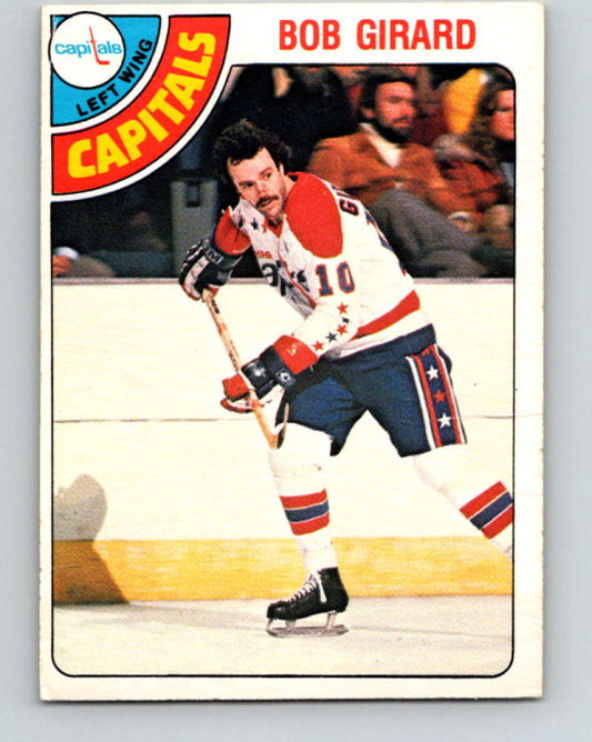 1978-79 O-Pee-Chee #339 Bob Girard  Washington Capitals  8638
