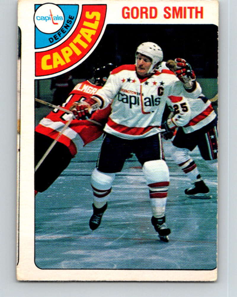 1978-79 O-Pee-Chee #347 Gord Smith  Washington Capitals  8646