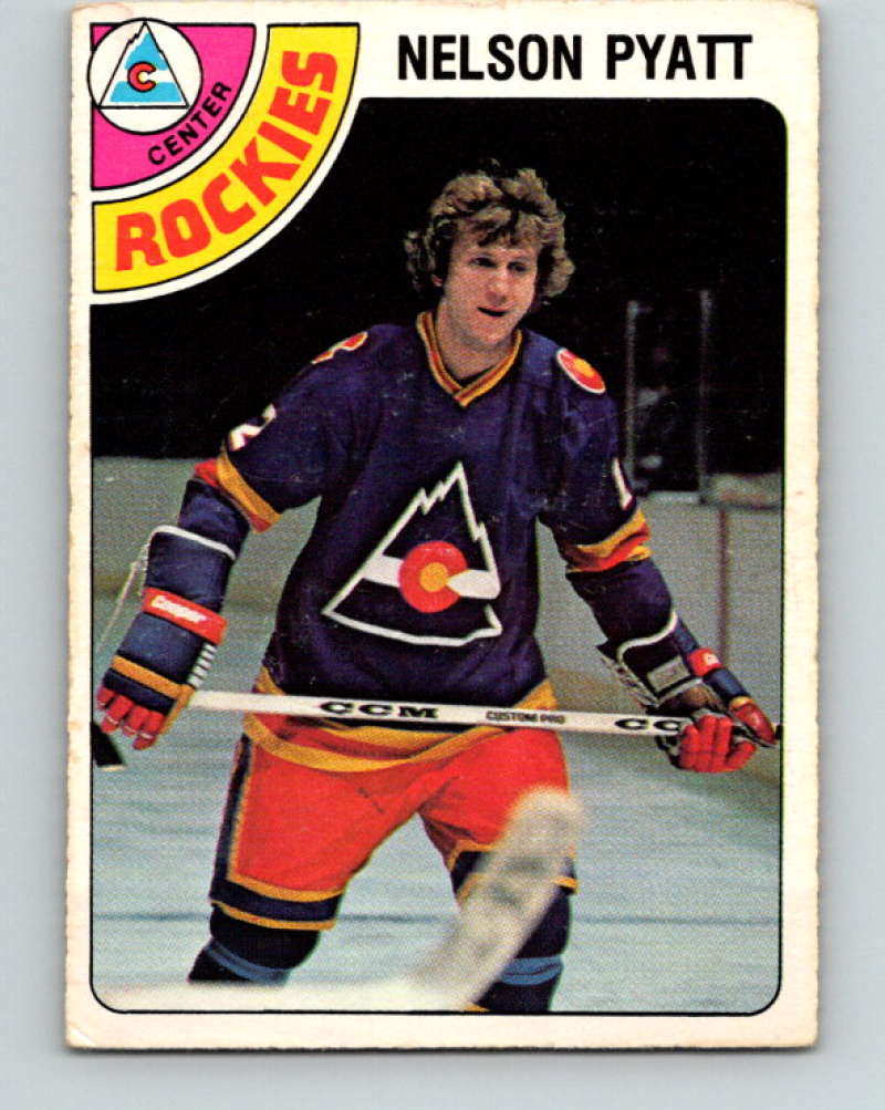 1978-79 O-Pee-Chee #354 Nelson Pyatt  Colorado Rockies  8653