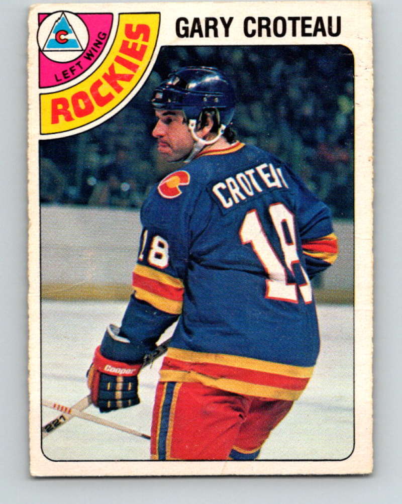 1978-79 O-Pee-Chee #362 Gary Croteau  Colorado Rockies  8661 Image 1