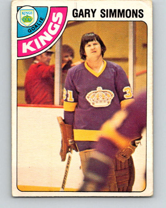 1978-79 O-Pee-Chee #385 Gary Simmons  Los Angeles Kings  8684