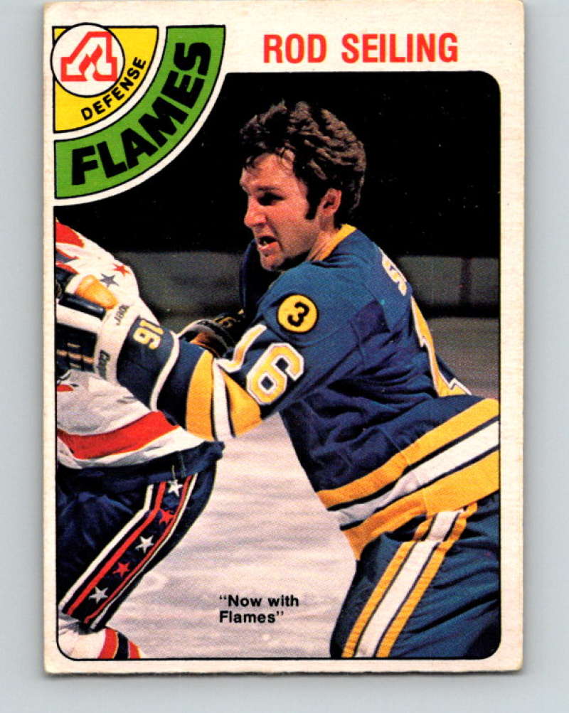 1978-79 O-Pee-Chee #394 Rod Seiling  Atlanta Flames  8693 Image 1