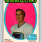 1971-72 O-Pee-Chee #1 Poul Popiel  Vancouver Canucks  8696