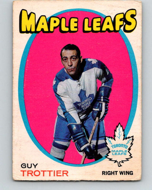 1971-72 O-Pee-Chee #5 Guy Trottier  RC Rookie Toronto Maple Leafs  8700