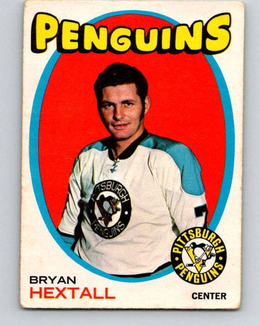1971-72 O-Pee-Chee #16 Bryan Hextall  Pittsburgh Penguins  8711