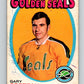 1971-72 O-Pee-Chee #17 Gary Croteau  California Golden Seals  8712 Image 1