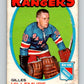 1971-72 O-Pee-Chee #18 Gilles Villemure  New York Rangers  8713
