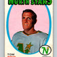 1971-72 O-Pee-Chee #21 Tom Reid  Minnesota North Stars  8716