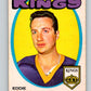1971-72 O-Pee-Chee #23 Eddie Joyal  Los Angeles Kings  8718