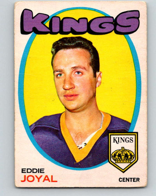 1971-72 O-Pee-Chee #23 Eddie Joyal  Los Angeles Kings  8718