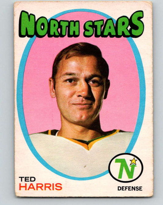 1971-72 O-Pee-Chee #32 Ted Harris  Minnesota North Stars  8727