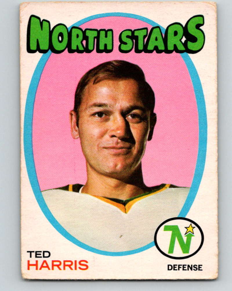 1971-72 O-Pee-Chee #32 Ted Harris  Minnesota North Stars  8727