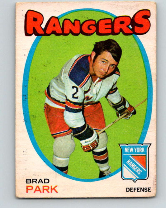1971-72 O-Pee-Chee #40 Brad Park  New York Rangers  8735