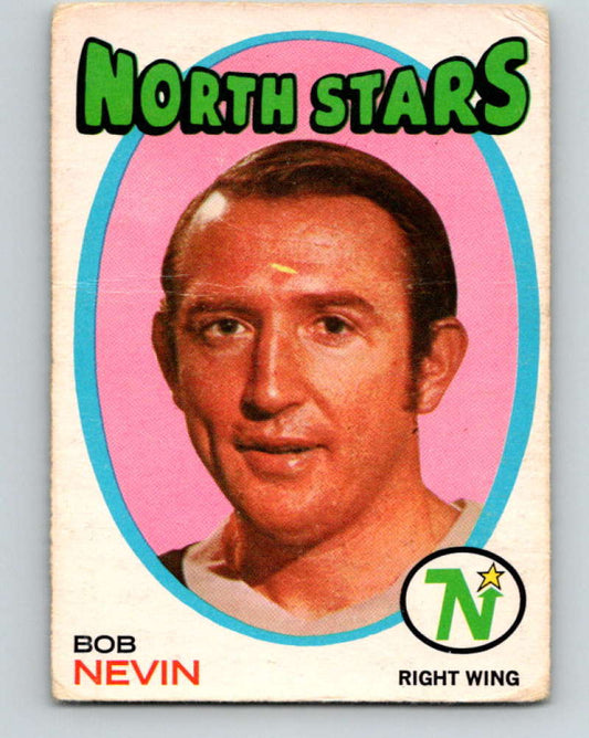 1971-72 O-Pee-Chee #44 Bob Nevin  Minnesota North Stars  8739 Image 1