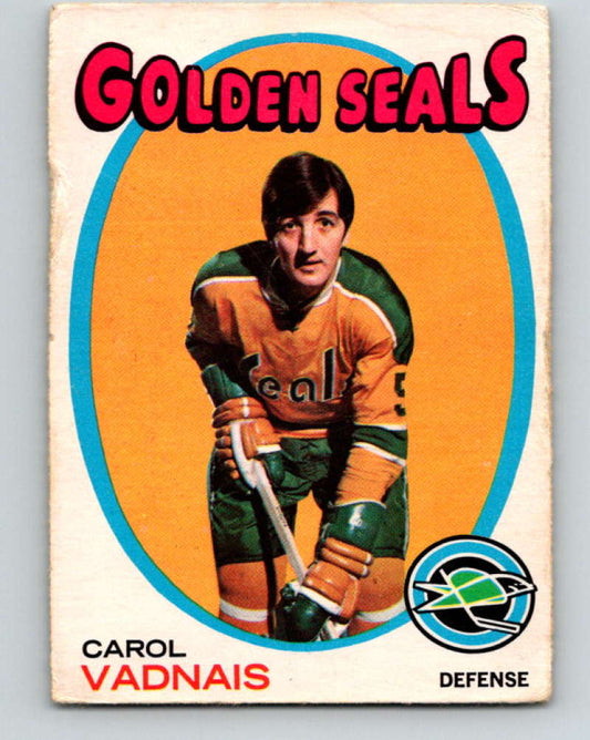 1971-72 O-Pee-Chee #46 Carol Vadnais  California Golden Seals  8741