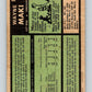 1971-72 O-Pee-Chee #58 Wayne Maki  Vancouver Canucks  8753