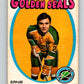1971-72 O-Pee-Chee #61 Ernie Hicke  RC Rookie California Golden Seals  8756