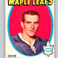 1971-72 O-Pee-Chee #80 Dave Keon  Toronto Maple Leafs  8775