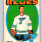 1971-72 O-Pee-Chee #81 Ernie Wakely  St. Louis Blues  8776