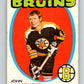 1971-72 O-Pee-Chee #82 John McKenzie  Boston Bruins  8777
