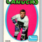 1971-72 O-Pee-Chee #95 Dan Johnson  RC Rookie Vancouver Canucks  8790