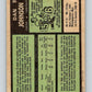 1971-72 O-Pee-Chee #95 Dan Johnson  RC Rookie Vancouver Canucks  8790