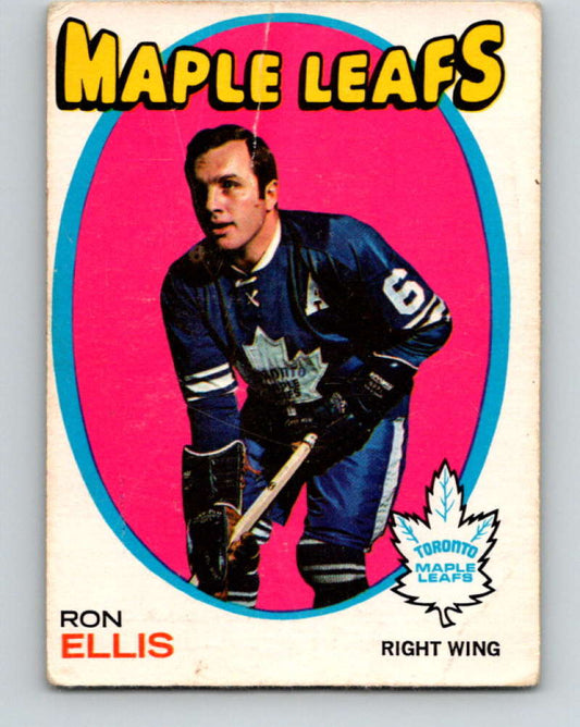 1971-72 O-Pee-Chee #113 Ron Ellis  Toronto Maple Leafs  8808