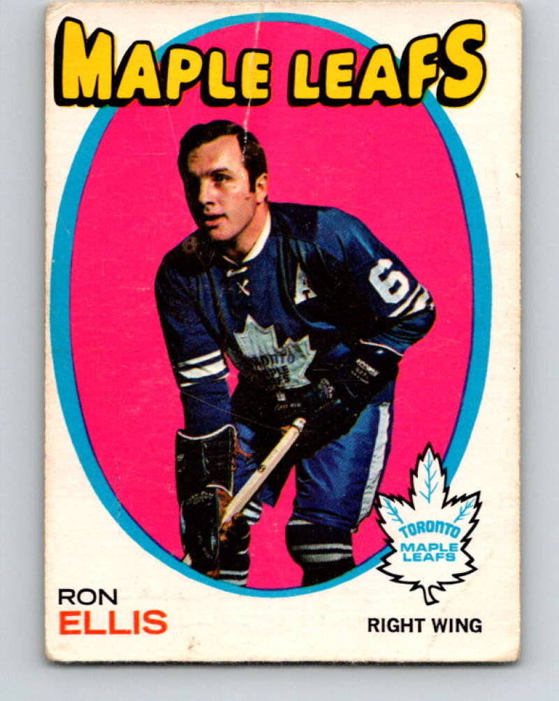 1971-72 O-Pee-Chee #113 Ron Ellis  Toronto Maple Leafs  8808