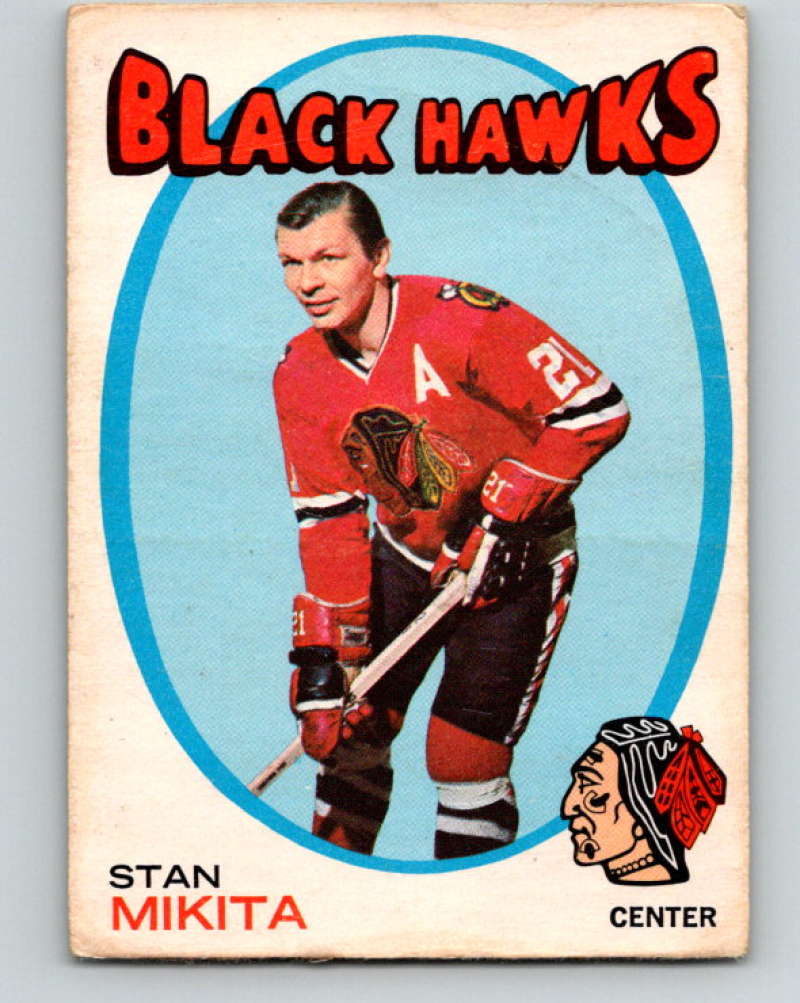 1971-72 O-Pee-Chee #125 Stan Mikita  Chicago Blackhawks  8820