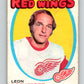 1971-72 O-Pee-Chee #135 Leon Rochefort  Detroit Red Wings  8830