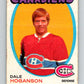 1971-72 O-Pee-Chee #149 Dale Hoganson  RC Rookie Montreal Canadiens  8844