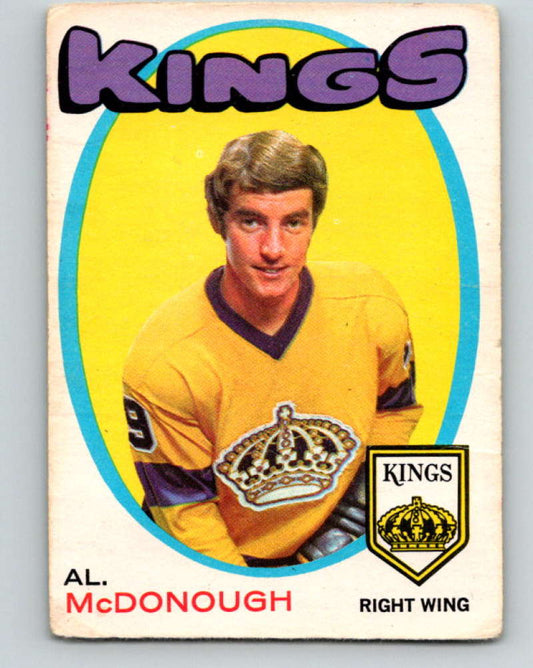 1971-72 O-Pee-Chee #150 Al McDonough  RC Rookie Los Angeles Kings  8845 Image 1