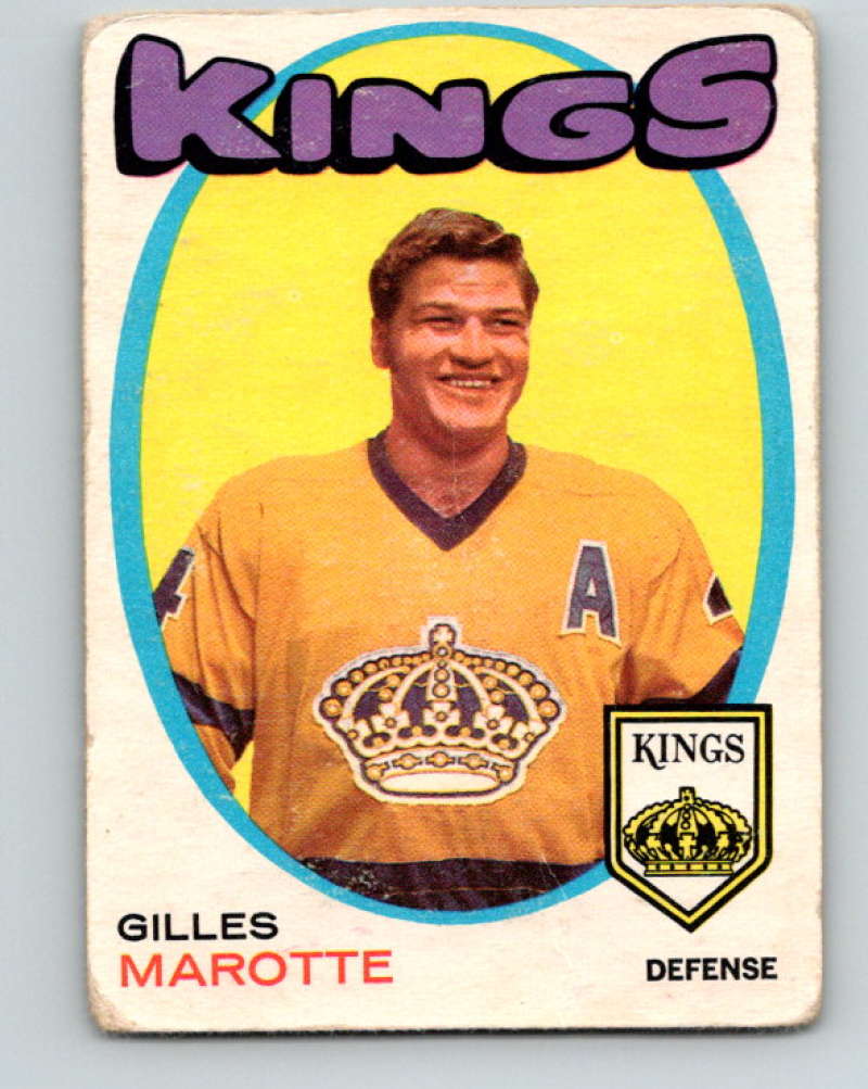 1971-72 O-Pee-Chee #151 Gilles Marotte  Los Angeles Kings  8846 Image 1