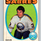 1971-72 O-Pee-Chee #159 Dave Dryden  Buffalo Sabres  8854