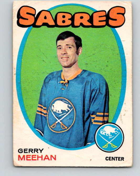 1971-72 O-Pee-Chee #160 Gerry Meehan  Buffalo Sabres  8855 Image 1