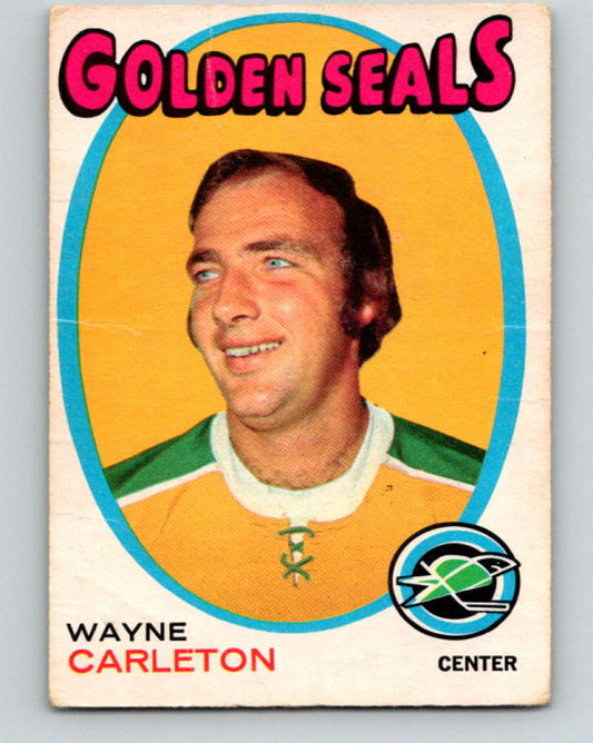 1971-72 O-Pee-Chee #178 Wayne Carleton  California Golden Seals  8873 Image 1