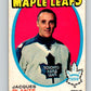 1971-72 O-Pee-Chee #195 Jacques Plante  Toronto Maple Leafs  8890 Image 1