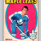 1971-72 O-Pee-Chee #197 Brian Glennie  Toronto Maple Leafs  8892 Image 1