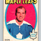 1971-72 O-Pee-Chee #199 Don Marshall  Toronto Maple Leafs  8894 Image 1