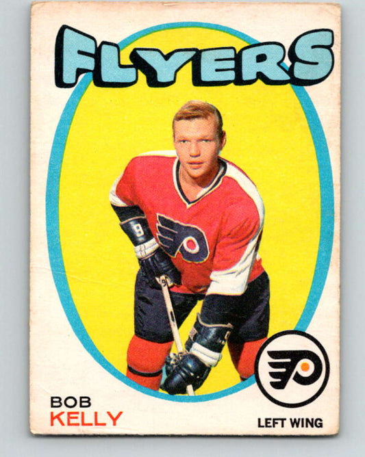1971-72 O-Pee-Chee #203 Bob Kelly  RC Rookie Philadelphia Flyers  8898